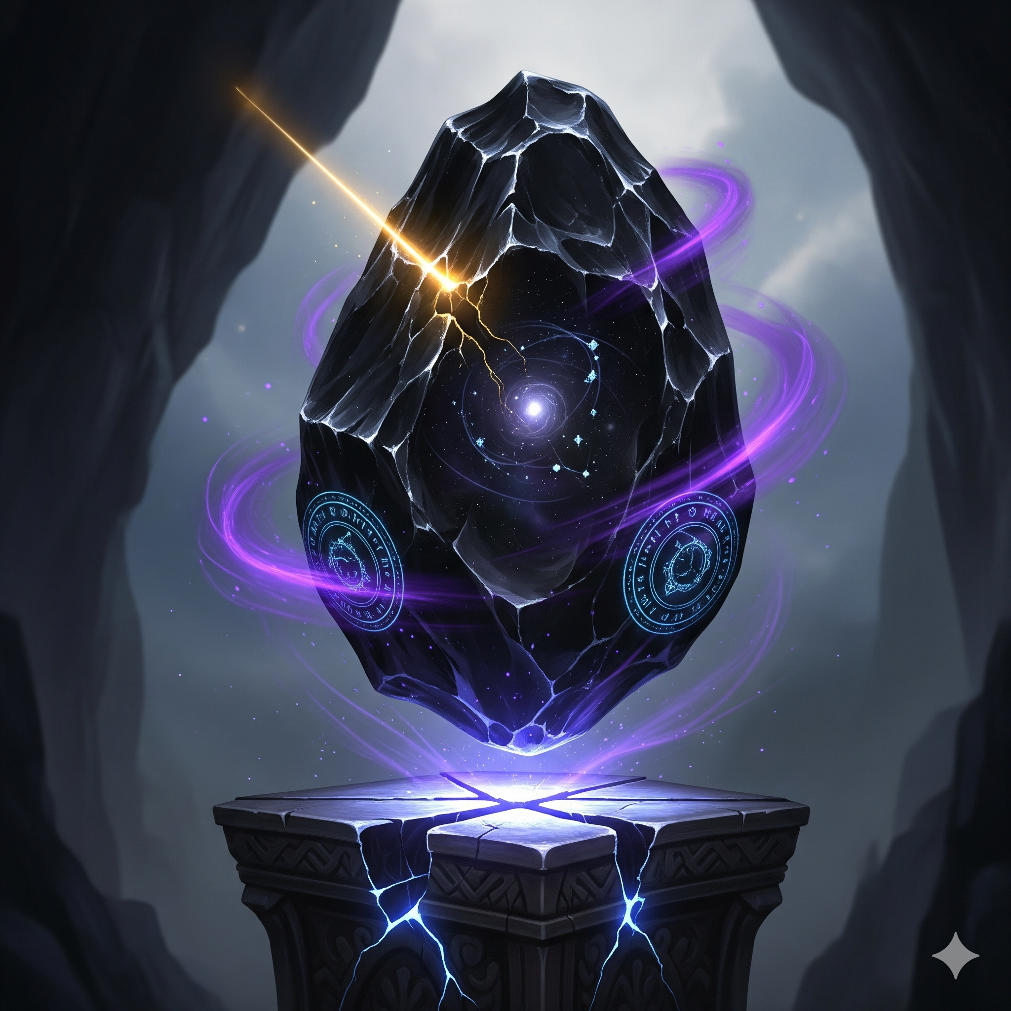  Es la imagen de la obsidiana, una roca ígnea conocida por su brillo vítreo, lo cual nos permite reflejarnos en ella.